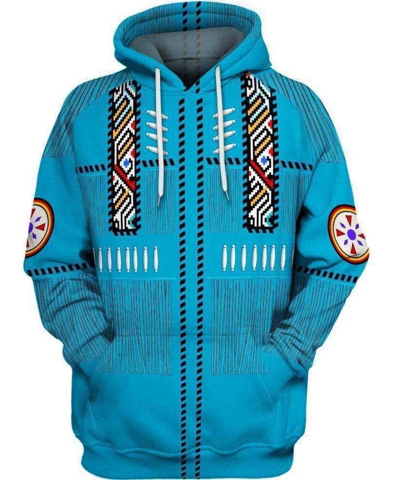 Blue Native 3D All Over Print