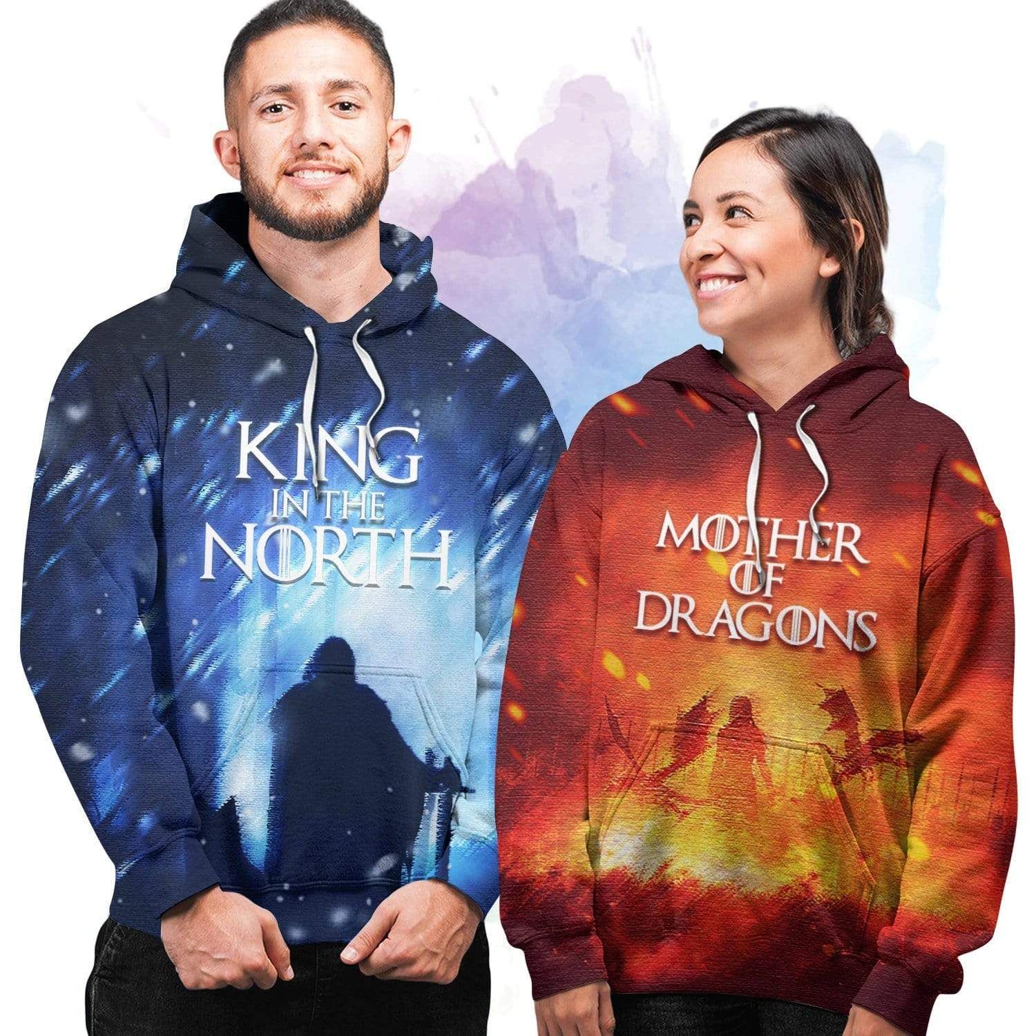 Got King And Queen Couple Hoodie 3D All Over Print