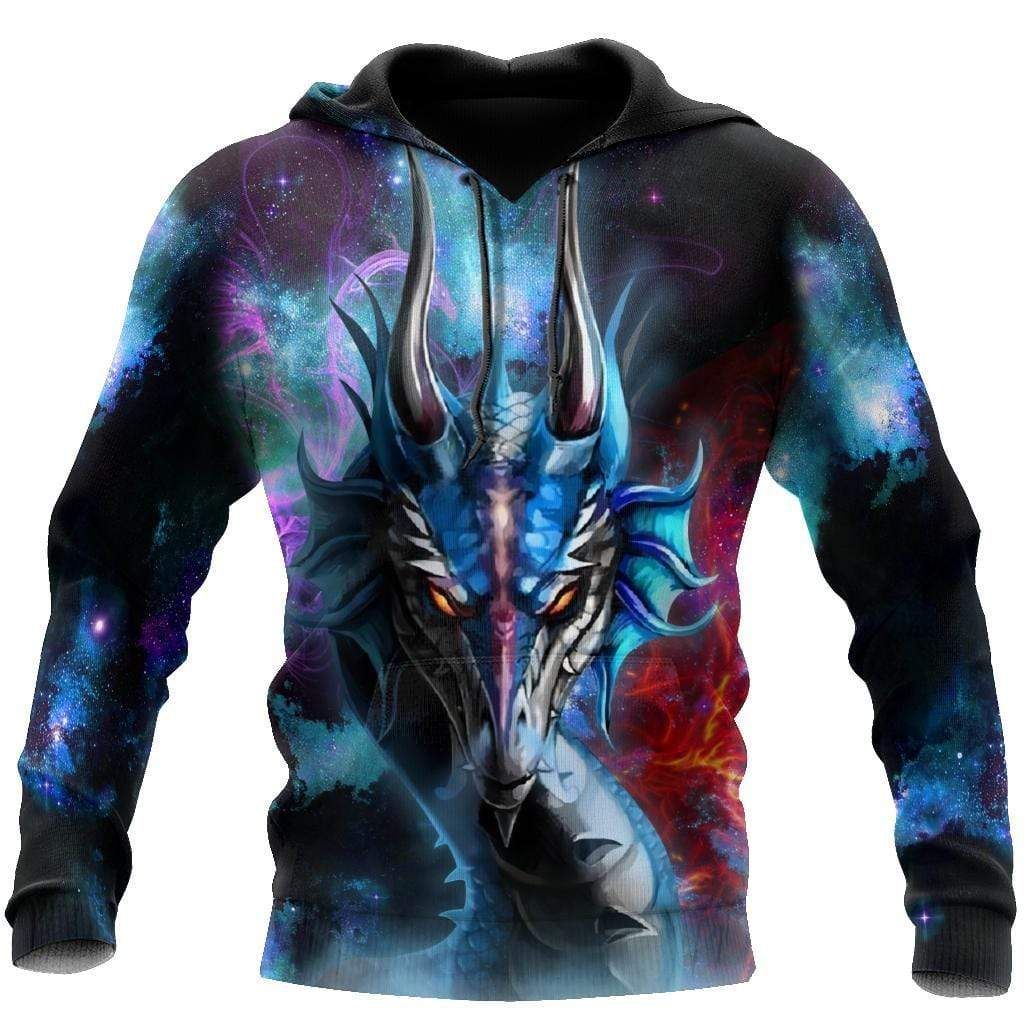 Dragon Galaxy Hoodie 3D All Over Print