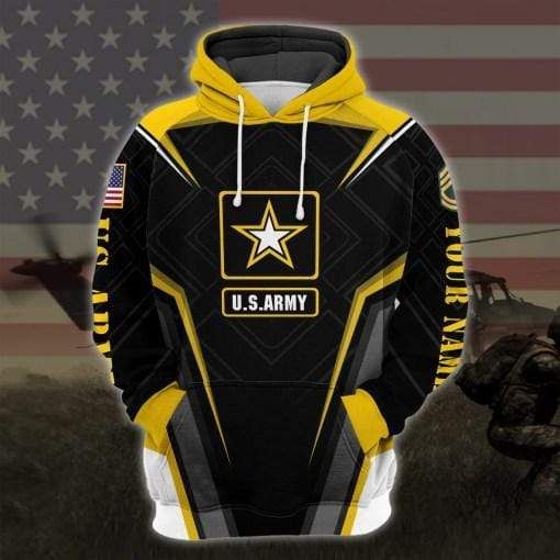 Us Army Military And Veterans Hoodie 3D All Over Print