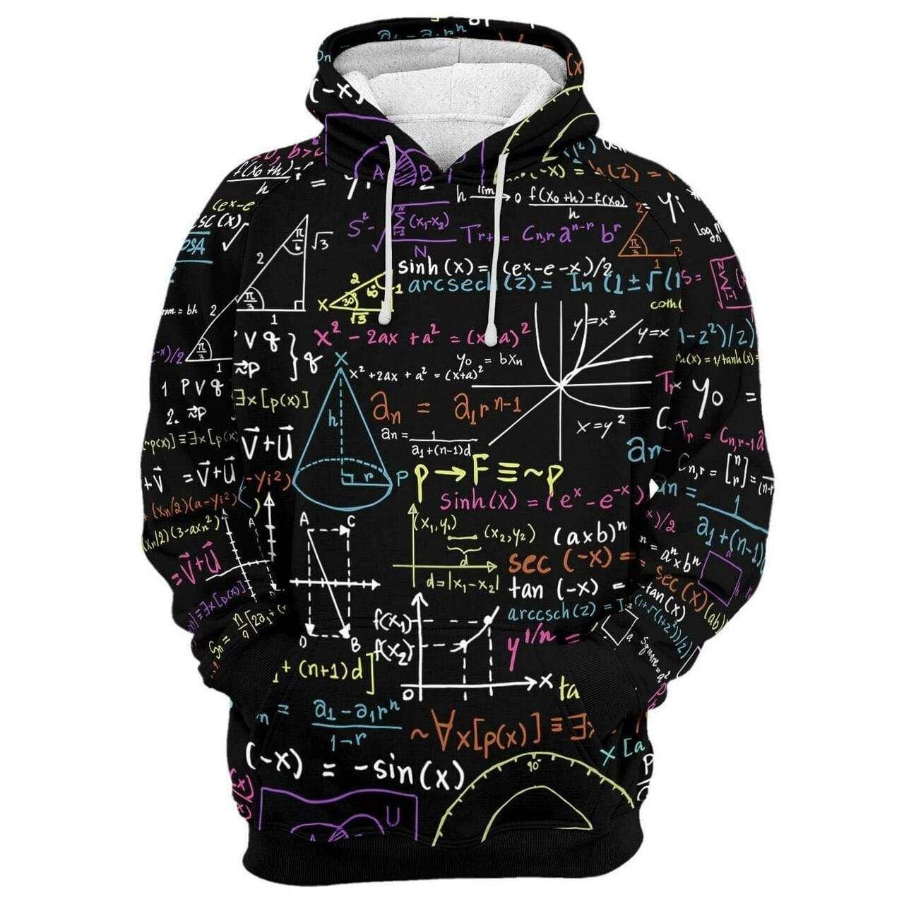 Math Drives Me Crazy Hoodie 3D All Over Print