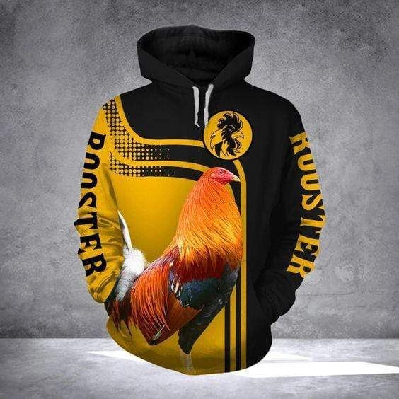 Premium Rooster Hoodie 3D All Over Print