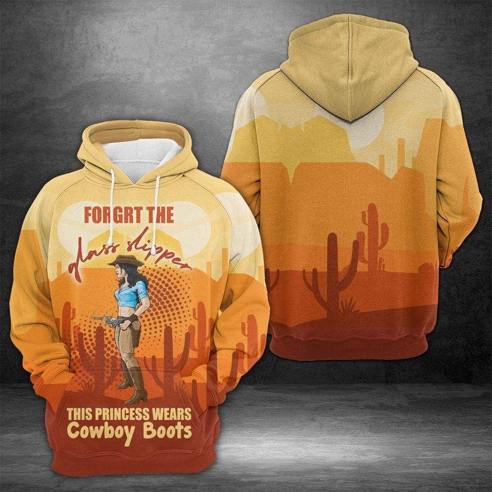 So Cool Cowgirl Hoodie 3D All Over Print