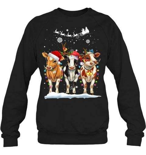 Cow Christmas So Cute Shirt