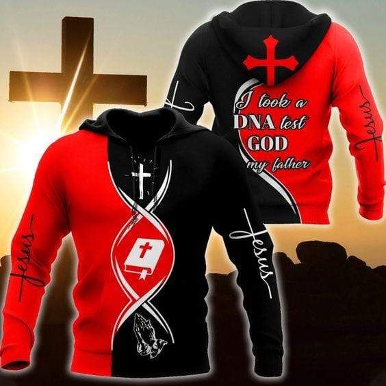 Jesus Catholic God Is My Father Christian Hoodie 3D All Over Print