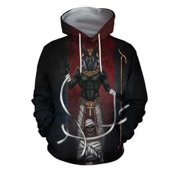 Ancient Egyptian Goddesses Anubis Hoodie 3D All Over Print