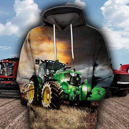 Jeep Farmer Hoodie For Couple 3D All Over Print