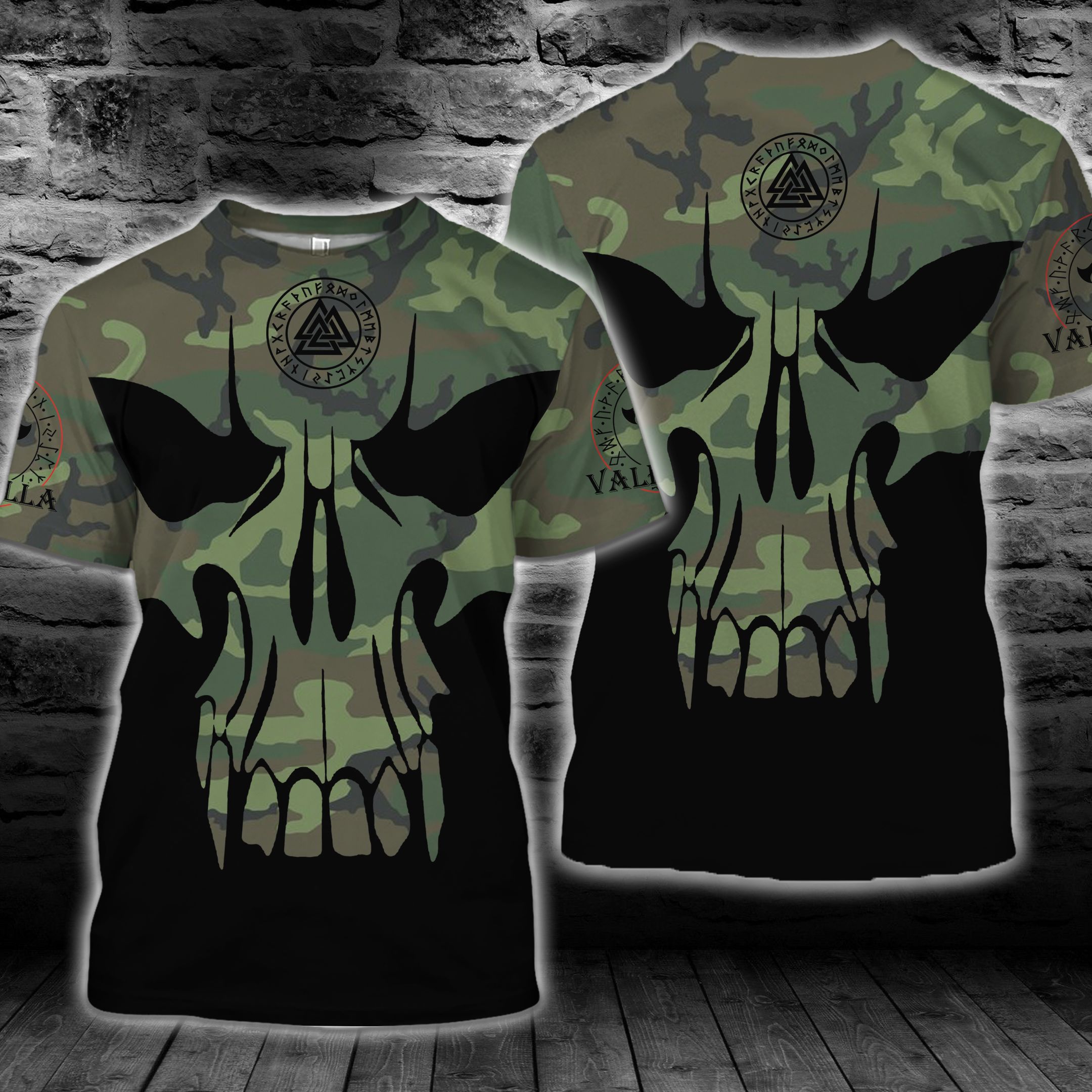 Skull Viking Tshirt PAN