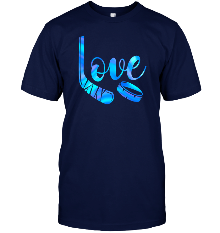 Love Hockey Holographic T-Shirt