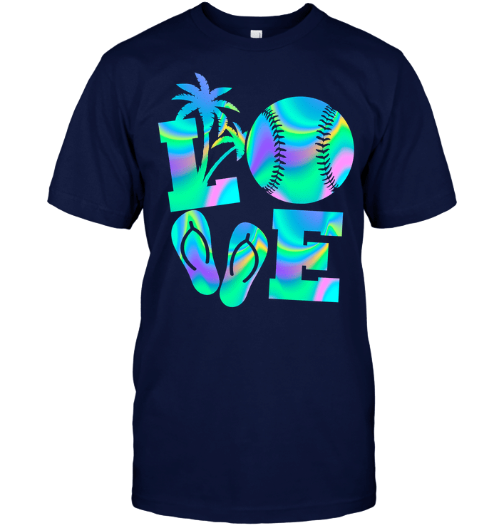 Softball Love Holographic T-Shirt