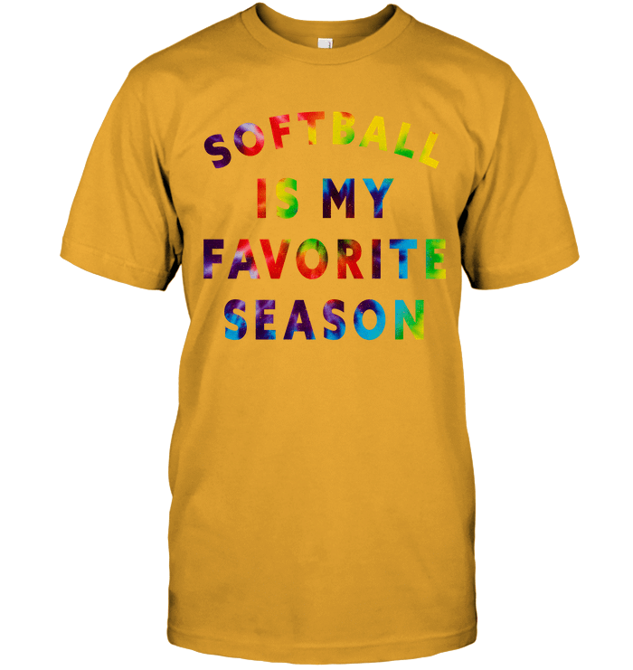 Softball Is My Favorite Season T-Shirt