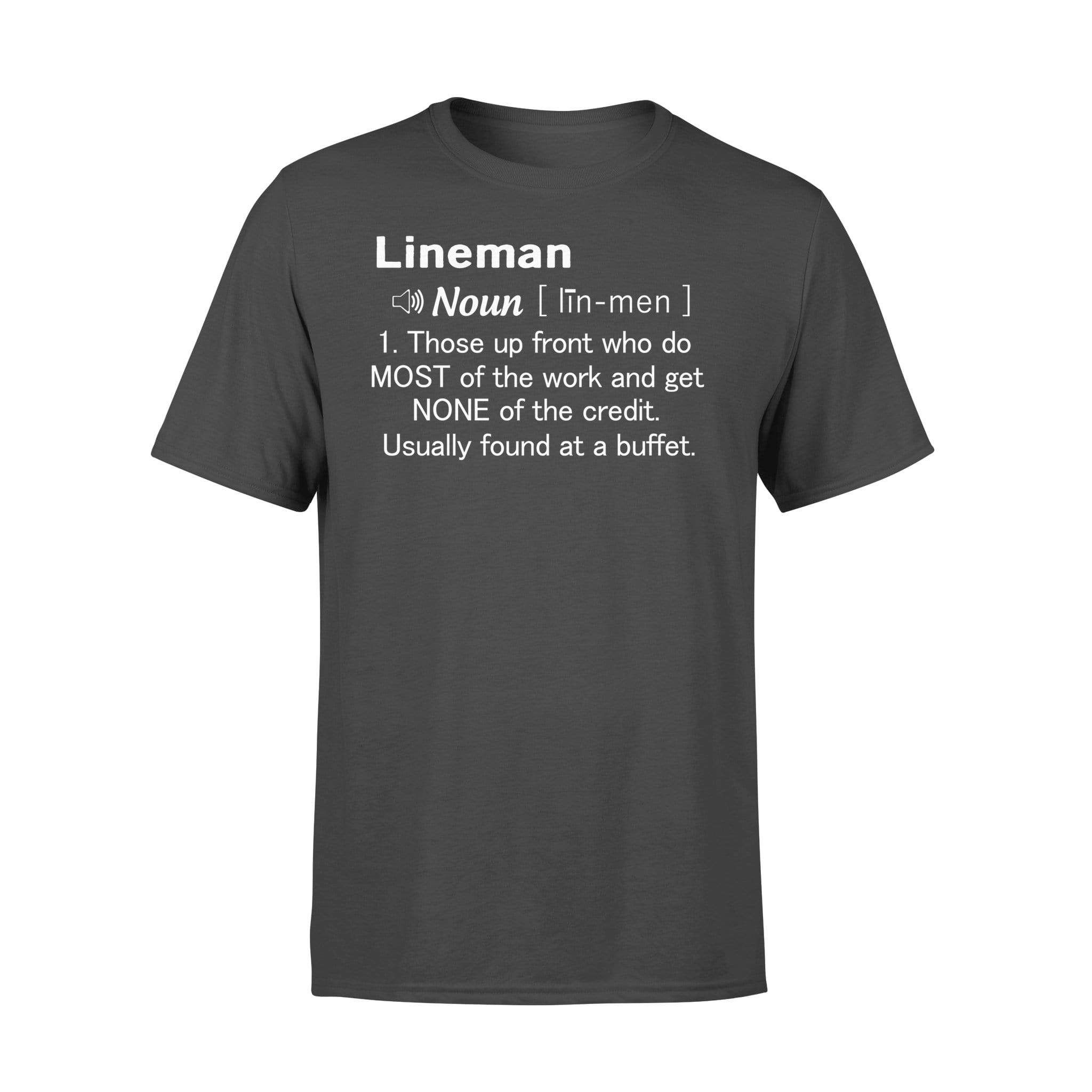 T Shirts Football Lineman Definition
