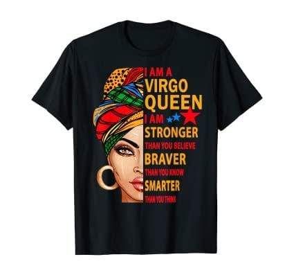 Virgo Queen September Zodiac Birthday T-Shirt