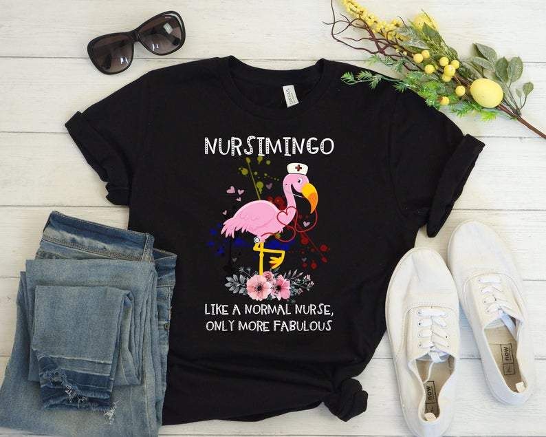 Nursimingo Funny Quote Flamingo Back To School T-Shirt
