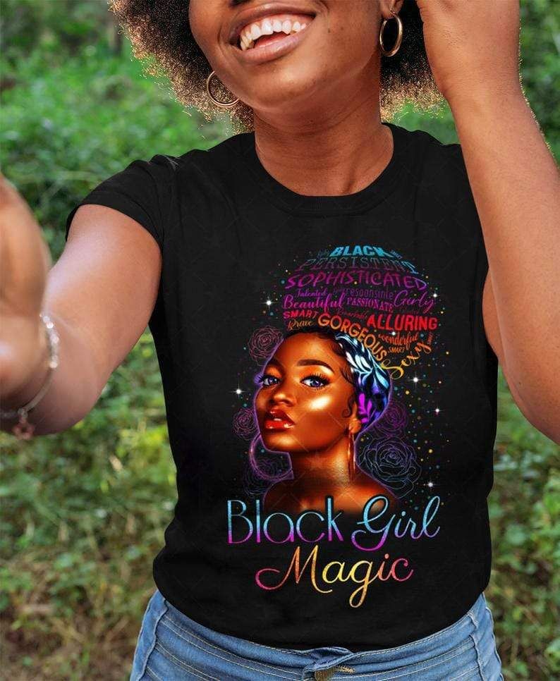 Black Girl Magic Rose Shirt