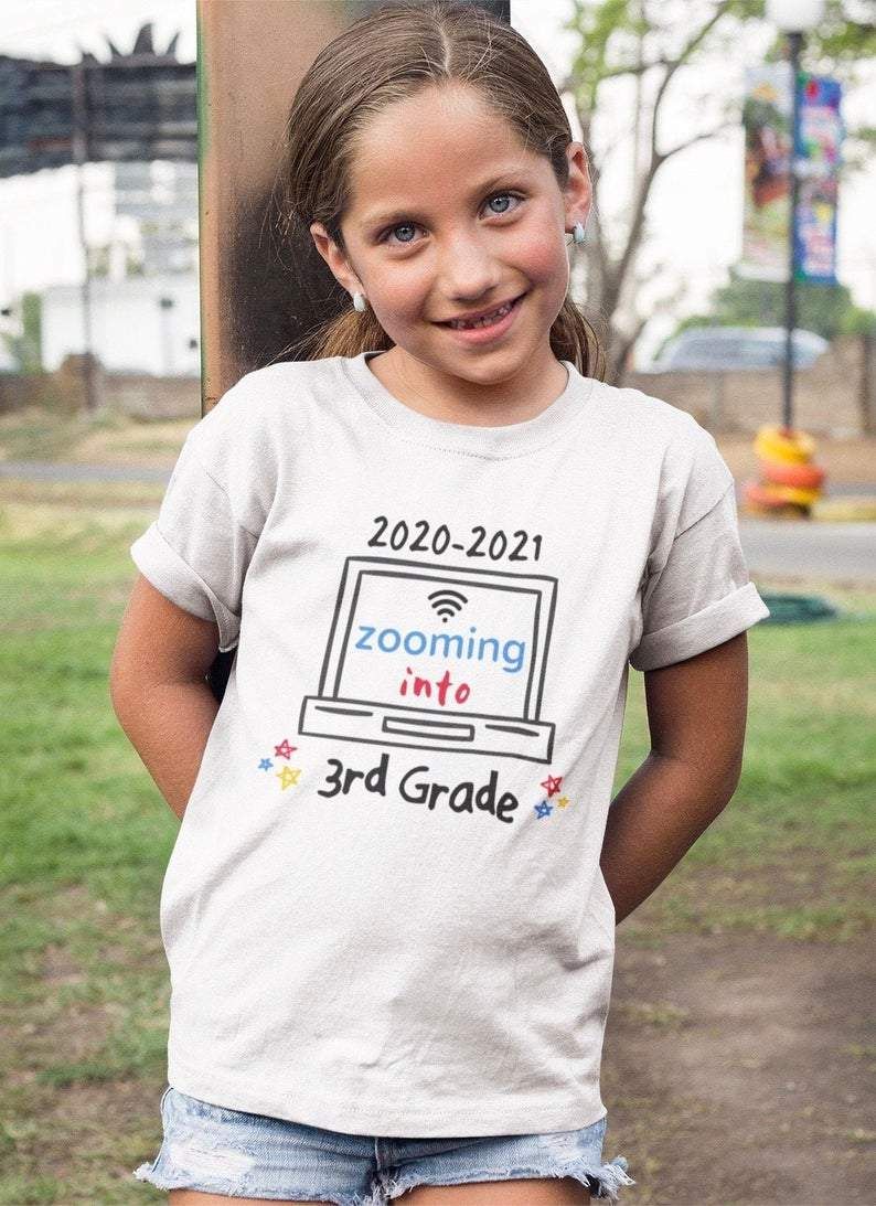 Zooming Into 3Rd Grade Funny Back To School T-Shirt