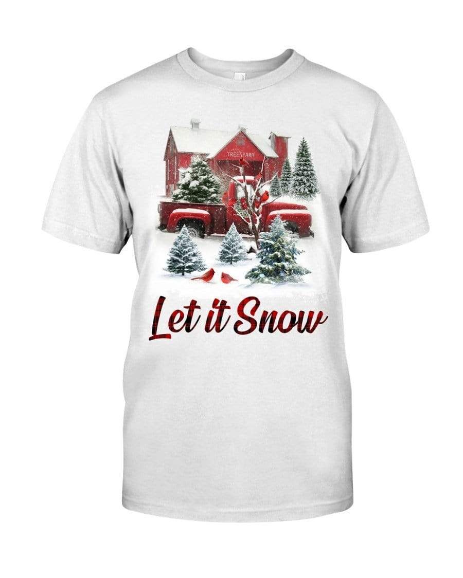 Let'S It Snow Merry Christmas Xmas Gifts T-Shirt PAN2TS0186