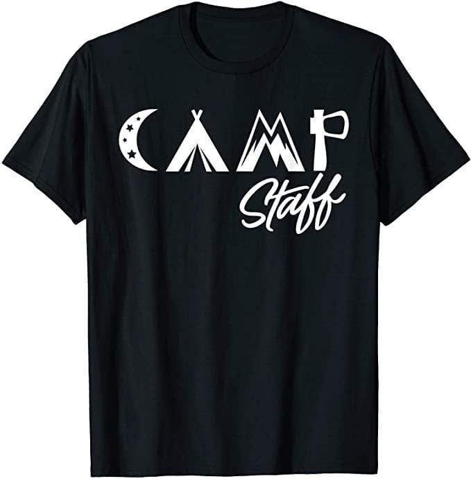 Funny Camping Lover Retro Camp Staff T-Shirt
