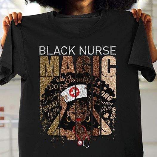 Black Nurse Magic Shirt PAN2TS0099