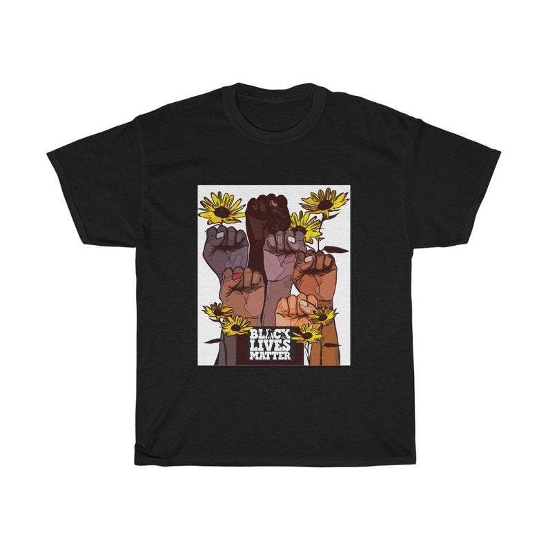 Sunflower Black Lives Matter T-Shirt