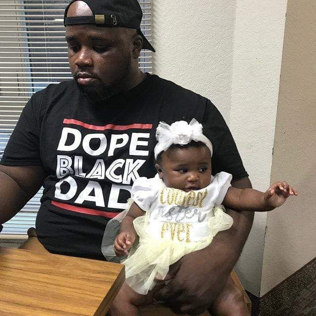 Gifts For Dad  Dope Black Dad T-Shirt