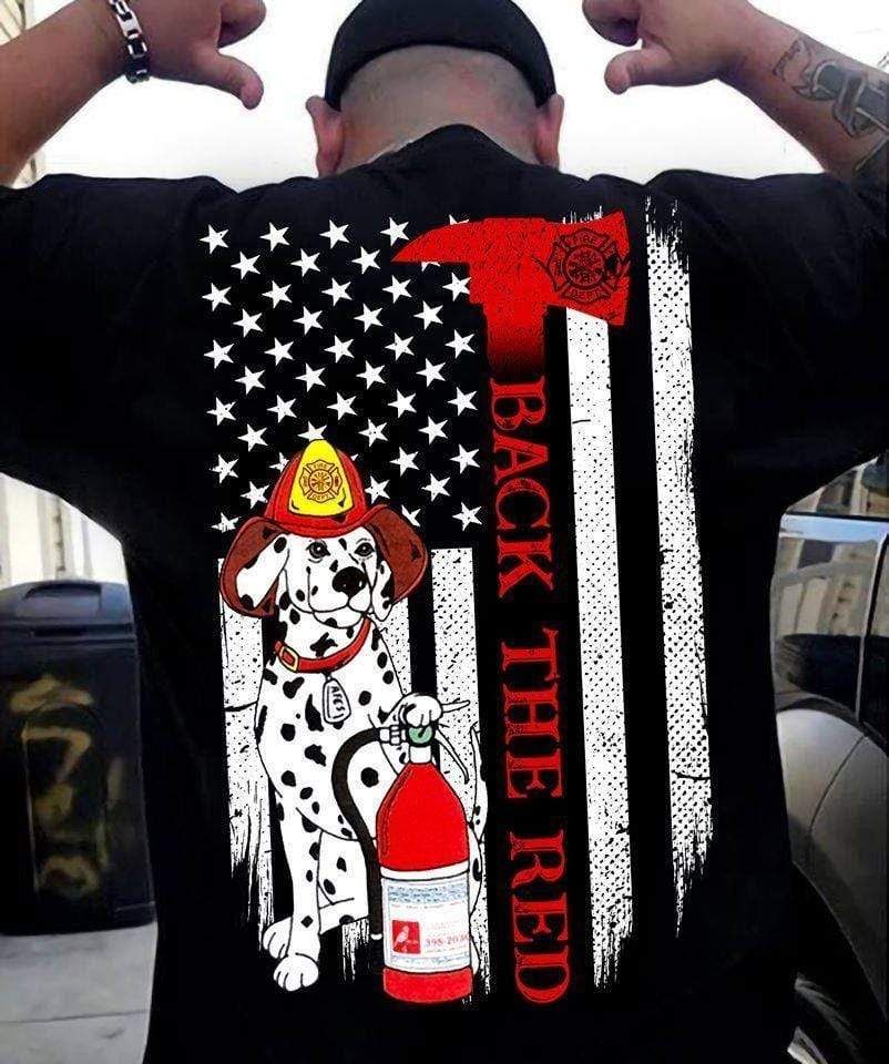 Firefighter Dog T-Shirt