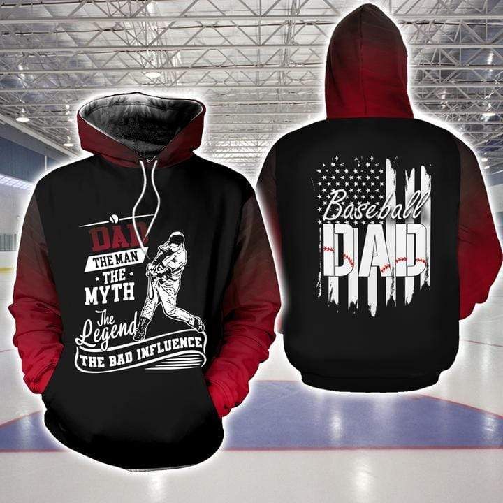 Gifts For Dad  Baseball Hoodie 3D All Over Print