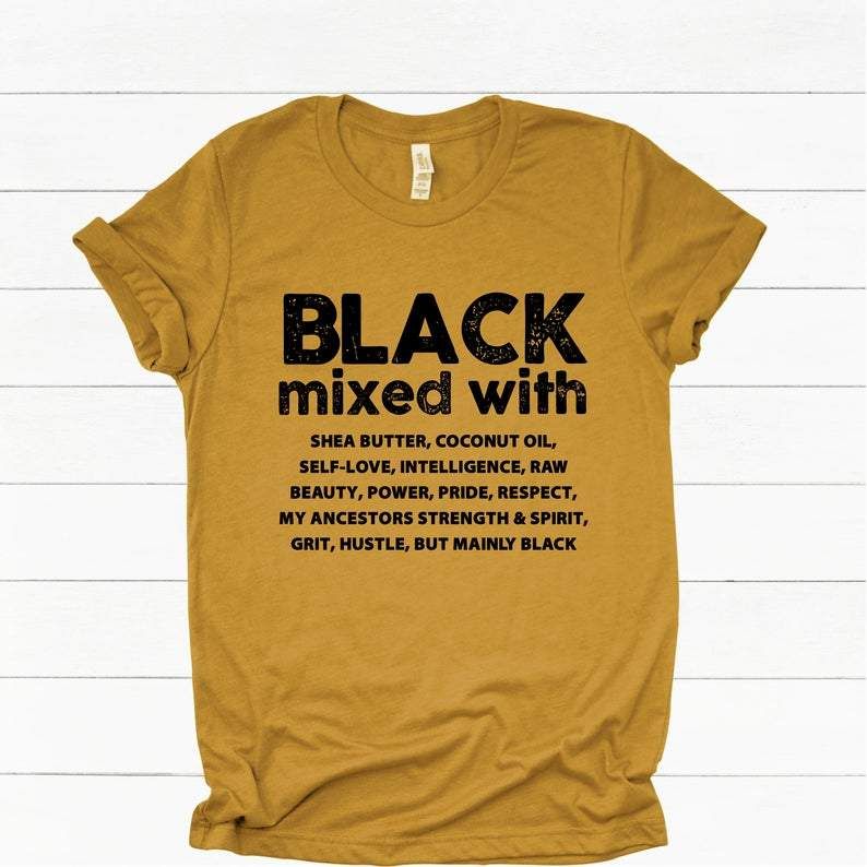Black Mixed African T-Shirt