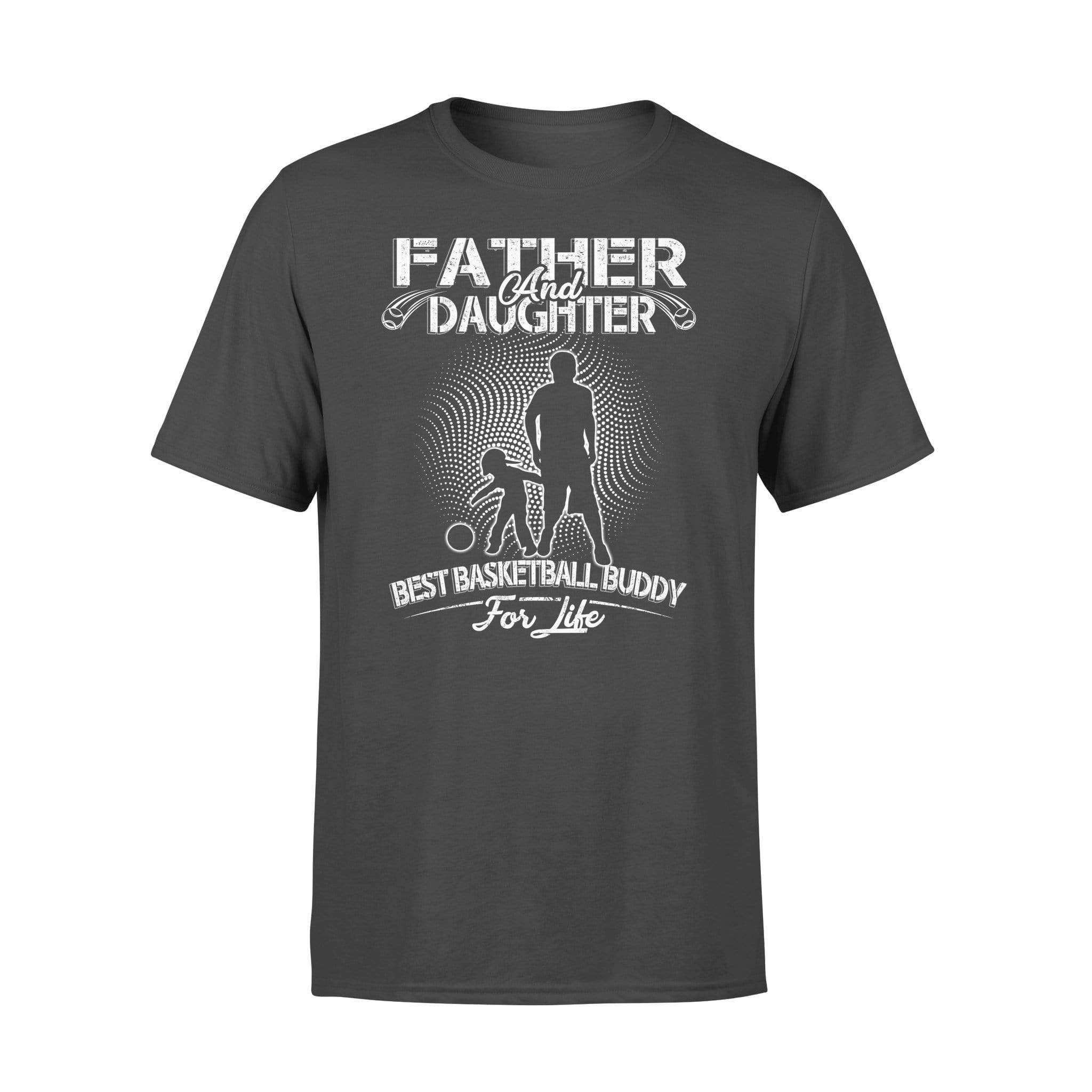 Gifts For Dad From Daughter  Basketball Father And Daughter T-Shirt