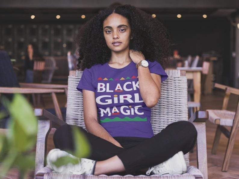 Black Girl Magic Color T-Shirt