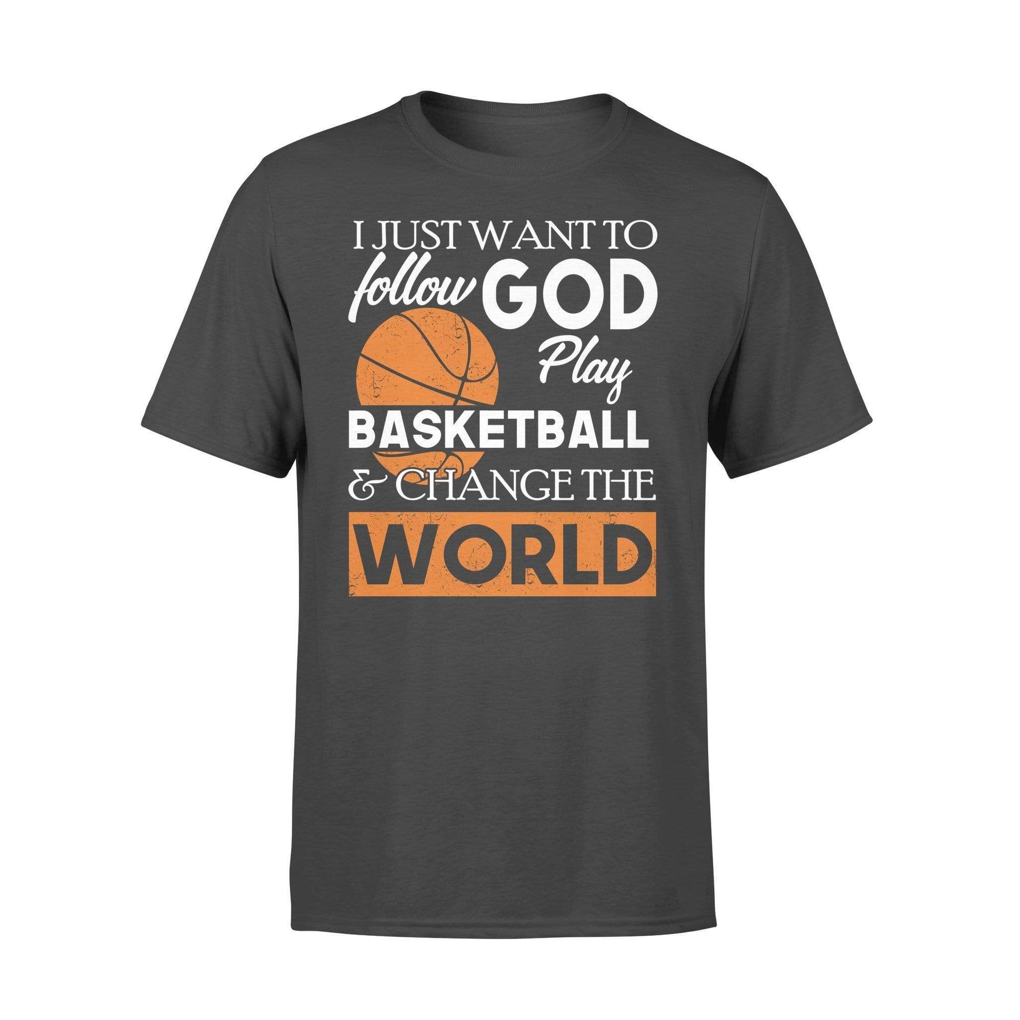 T-Shirt Basketball Change The World