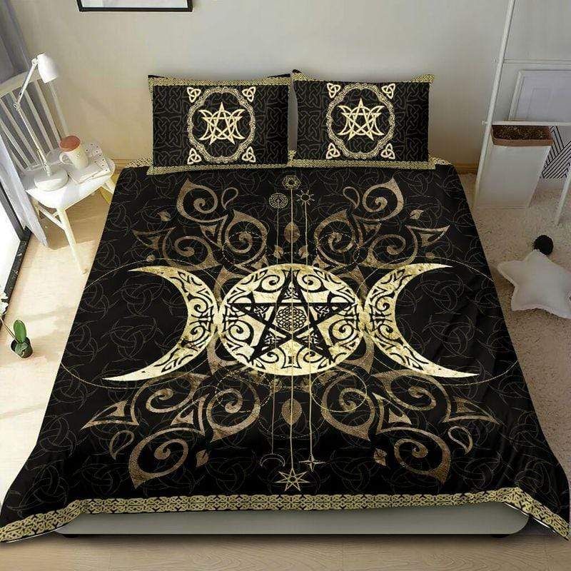 Moon And Sun Wicca Duvet Cover Bedding Set