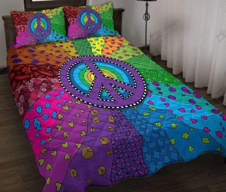 Colorful Hippie Quilt Set