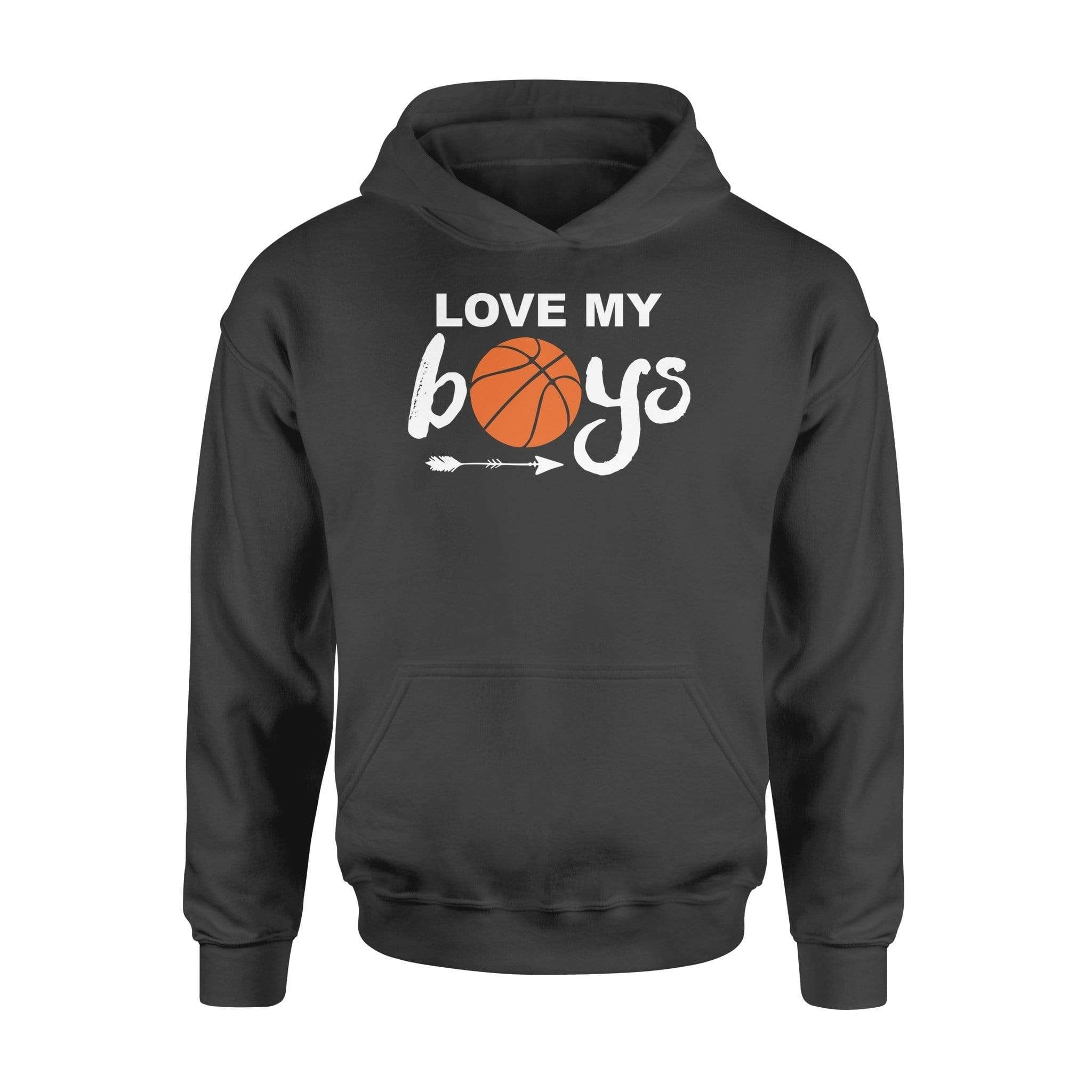 Custom Hoodie Basketball Love My Boys