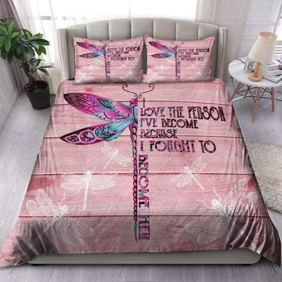 Dragonfly Proud Of Who I Am Duvet Cover Bedding Set