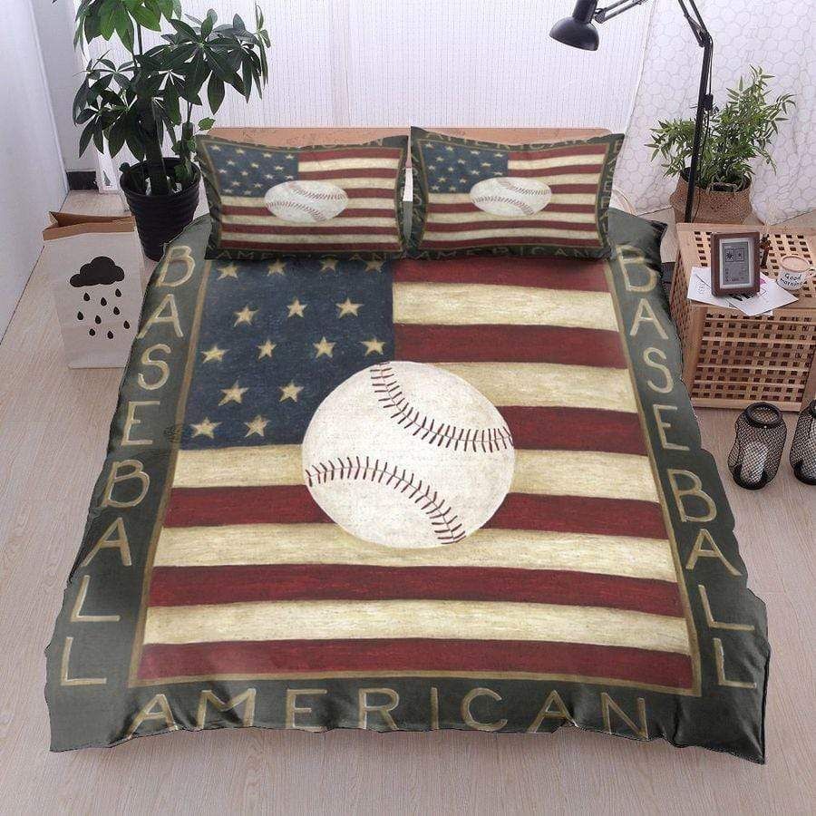 American Baseball Bedding Set