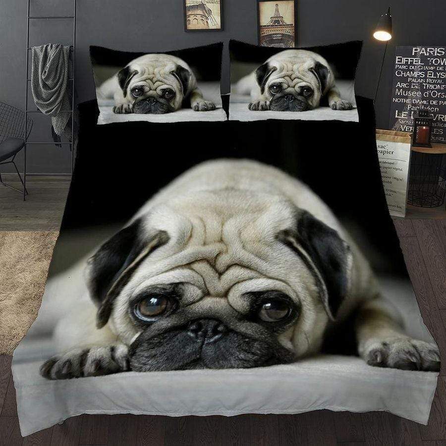 Cute Pug Duvet Cover Bedding Set