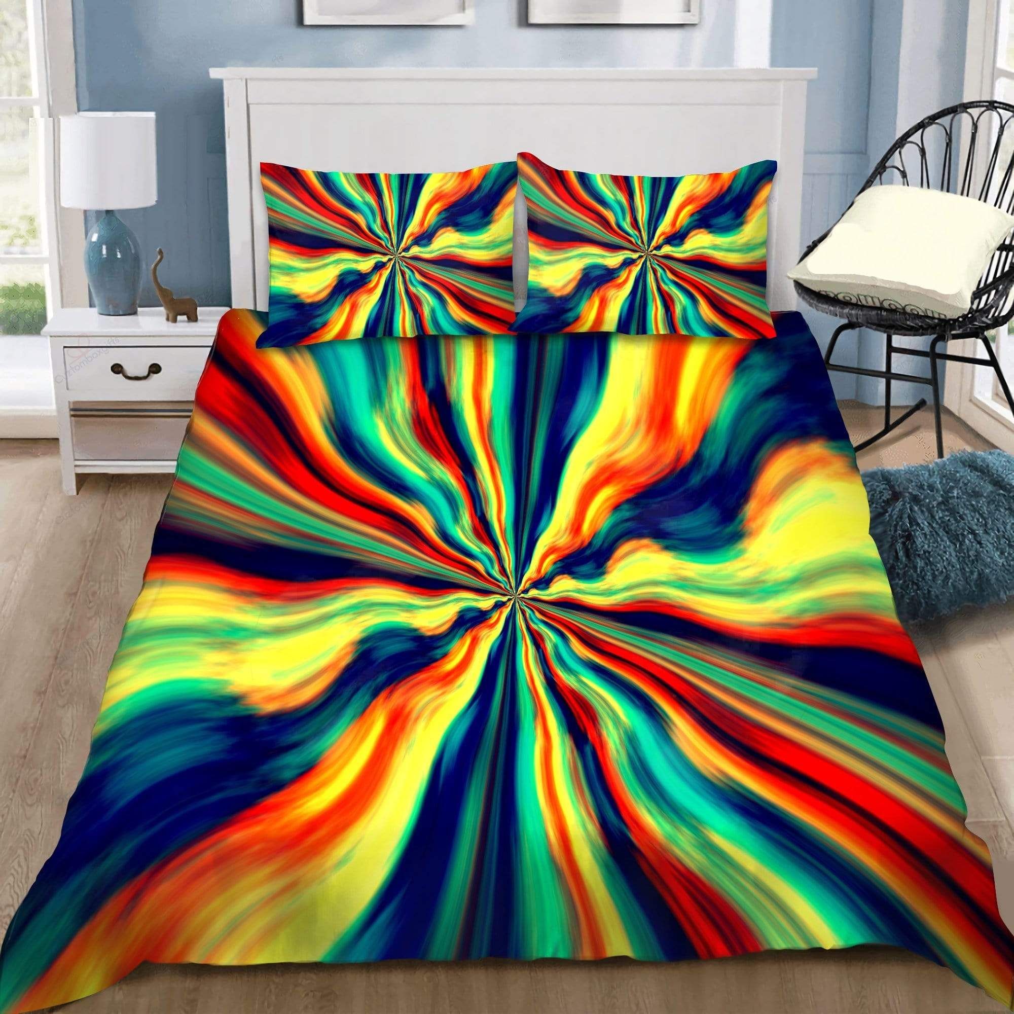 Hippie Painting Duvet Cover Bedding Set