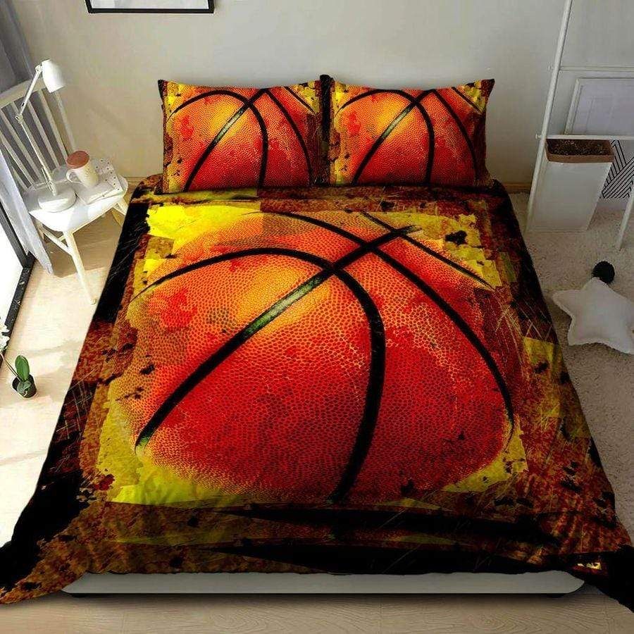 Basketball Hot Color Ball Duvet Cover Bedding Set