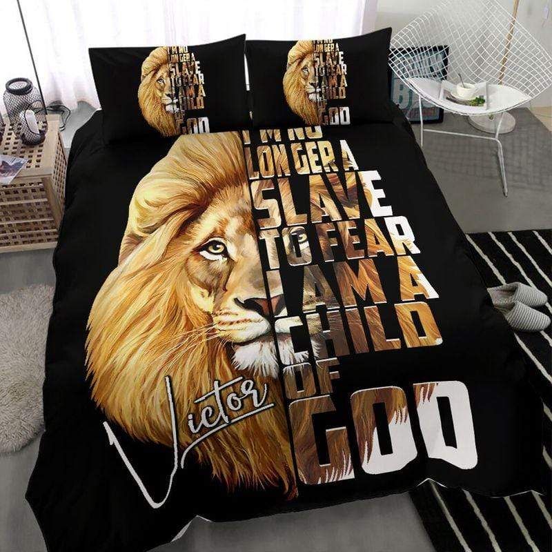 Personalized Lion God Custom Duvet Cover Bedding Set With Your Name