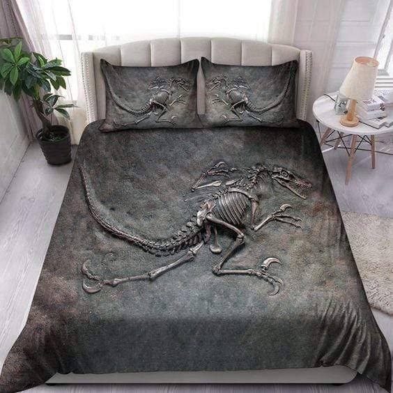 Dinosaur Fossil Art Duvet Cover Bedding Set