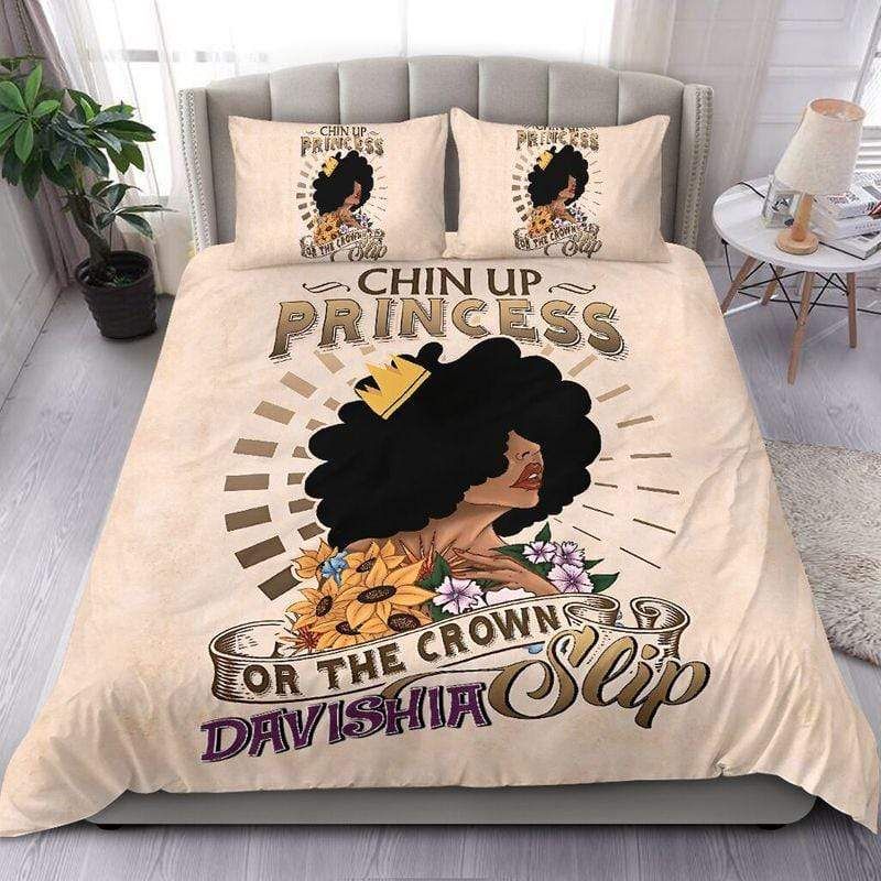 Black Chin Up Princess Duvet Cover Bedding Set