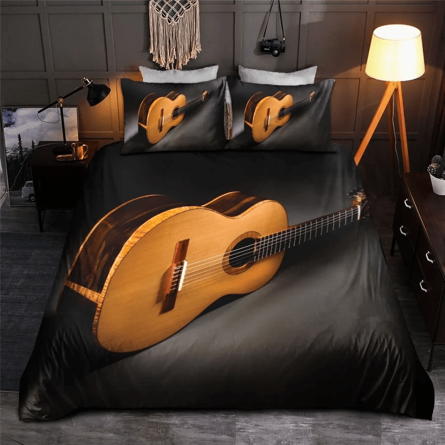 Music Guitar 3D Bedding Duvet Cover Bedding Set