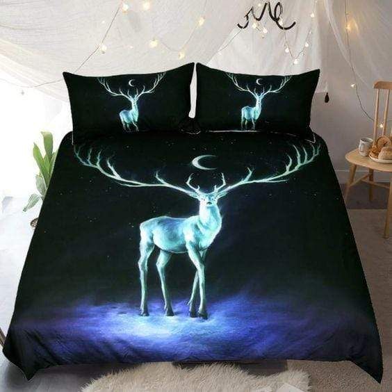 Beautiful Deer Duvet Cover Bedding Set