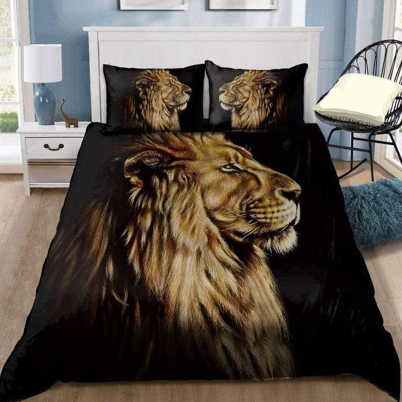 Lion Art Custom Duvet Cover Bedding Set