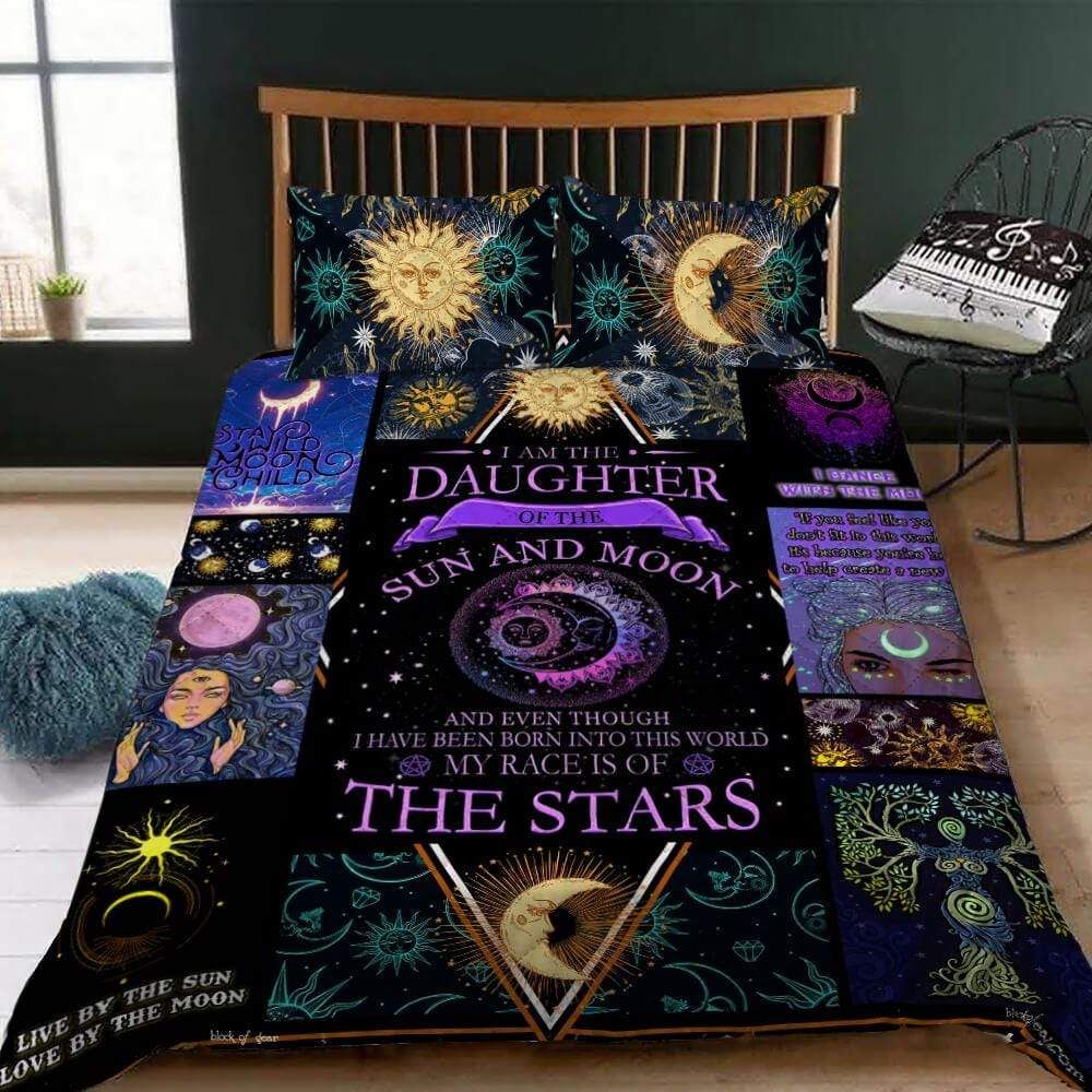 Witch The Sun And The Moon Bedding Set