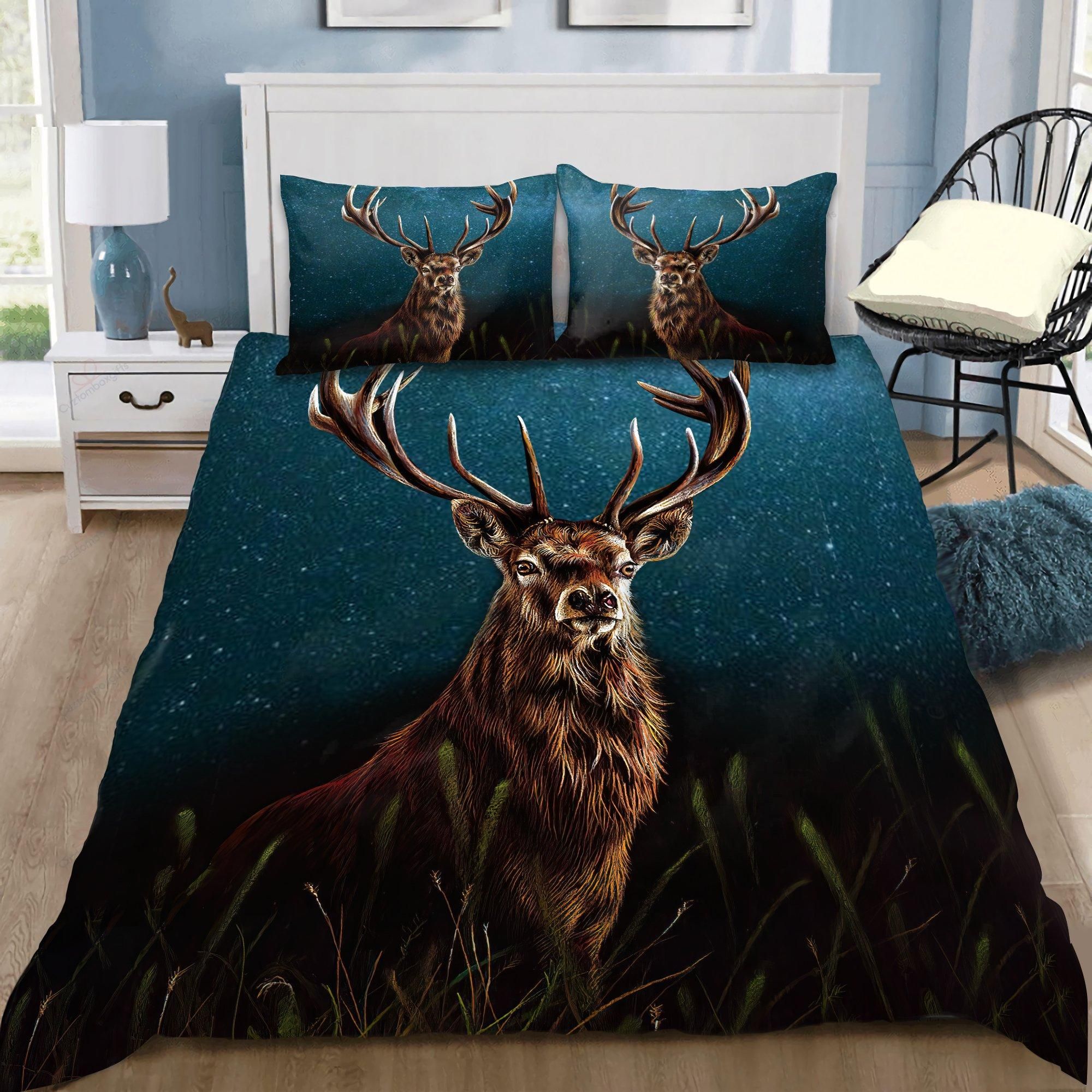 Love Deer Bedding Duvet Cover Bedding Set