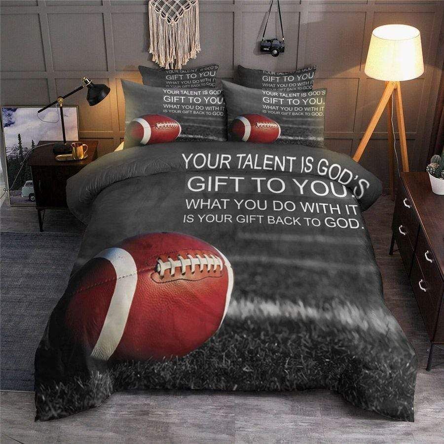 Football God'S Gift Customized Bedding Set