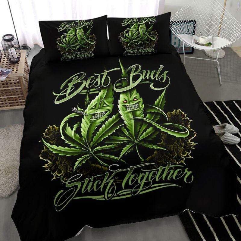Best Buds Weed Duvet Cover Bedding Set