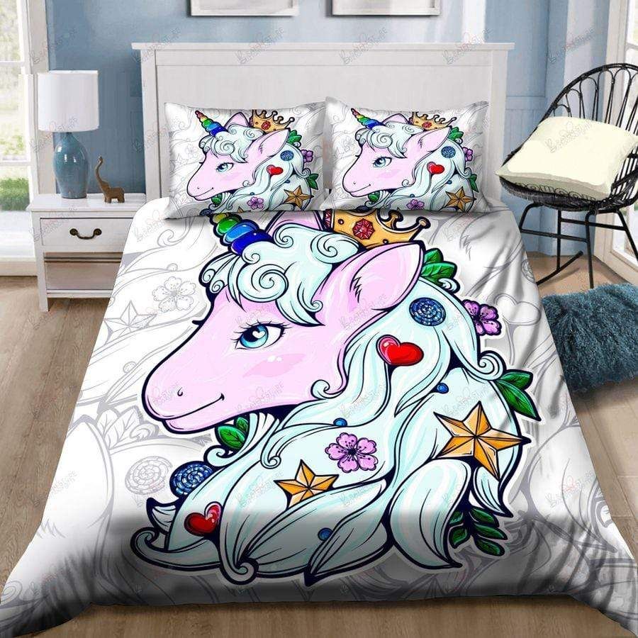 Gorgeous Unicorn Duvet Cover Bedding Set